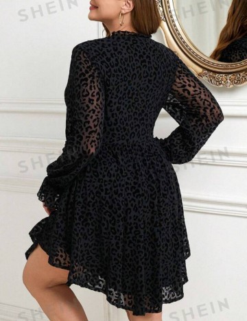 Rochie mini Shein Curve+, negru