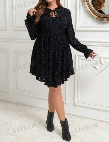 Rochie mini Shein Curve+, negru