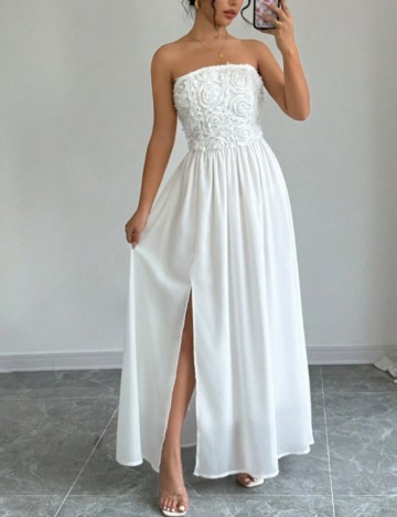 Rochie de ocazie și bridal Shein, alb