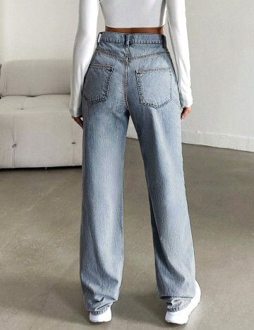 Jeans Shein, albastru