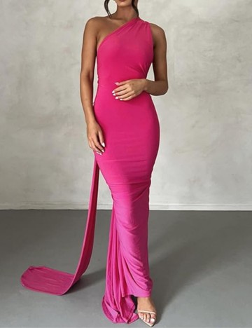 Rochie maxi Shein, roz