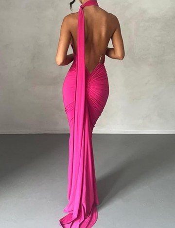 Rochie maxi Shein, roz