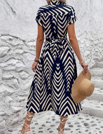 Rochie midi Shein, mix culori