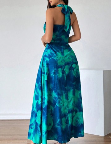 Rochie maxi Shein, mix culori