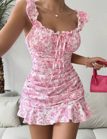 Rochie mini Shein, roz