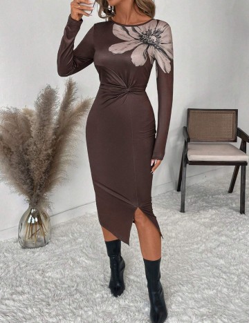 Rochie maxi Shein, maro