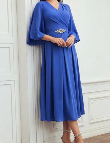 Rochie midi MOTF by Shein, albastru