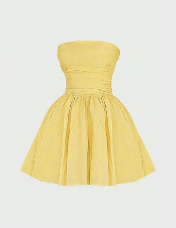 Rochie mini Shein, galben