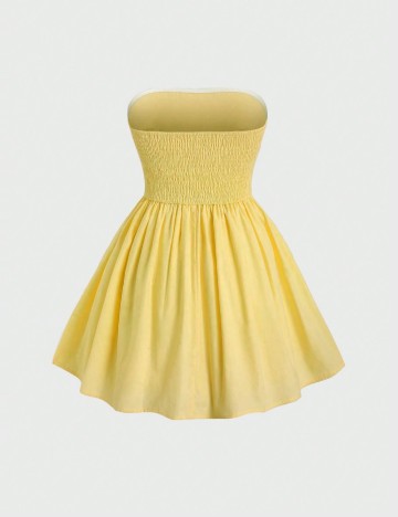 Rochie mini Shein, galben