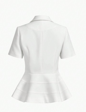 Sacou scurt MOTF by Shein, crem