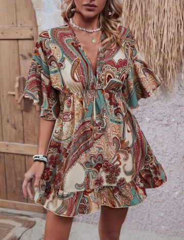 Rochie mini Shein, mix culori