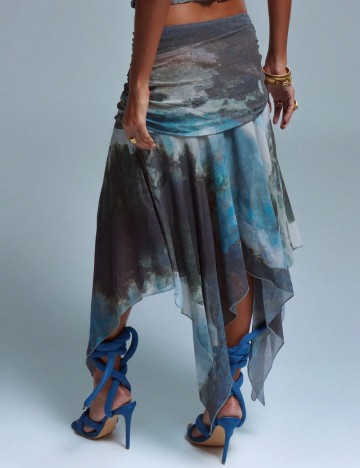 Fustă MUSERA by Shein, mix culori