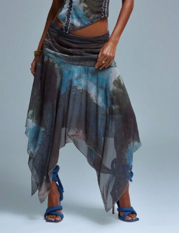 Fustă MUSERA by Shein, mix culori