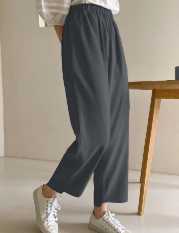 Pantaloni DAZY by Shein, gri