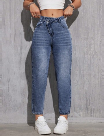 Jeans Shein, albastru