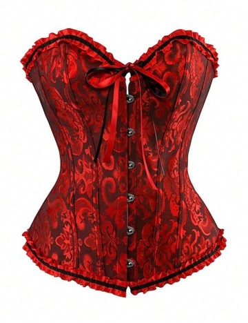 Corset Shein, roșu