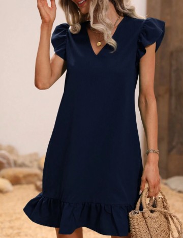 Rochie mini Shein, bleumarin