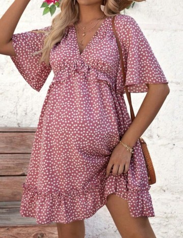 Rochie mini Shein, roz
