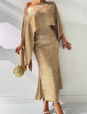 Rochie maxi Shein, auriu