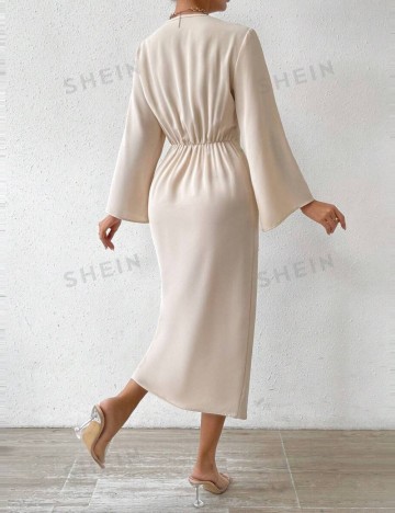 Rochie midi Shein, bej