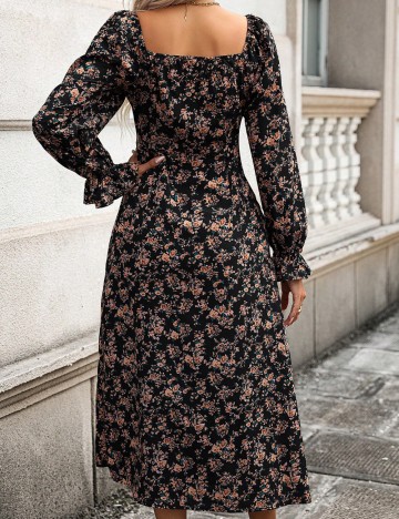 Rochie midi Shein, mix culori