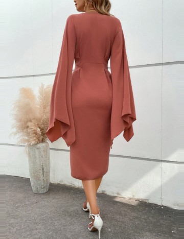Rochie midi Shein, roz