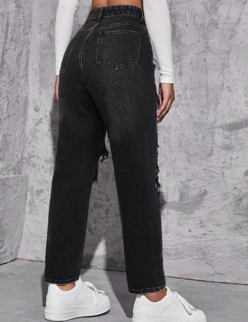 Jeans Shein, negru