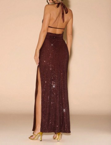 Rochie maxi Shein, maro