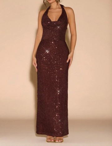 Rochie maxi Shein, maro