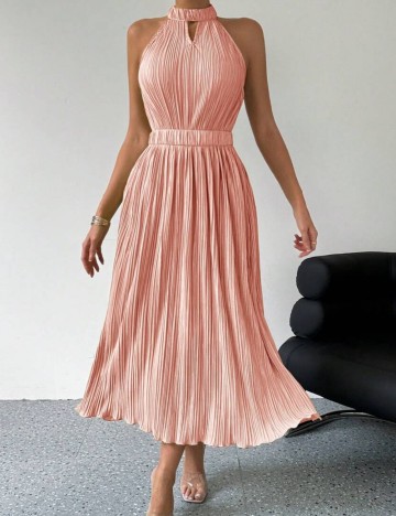 Rochie midi Shein, roz