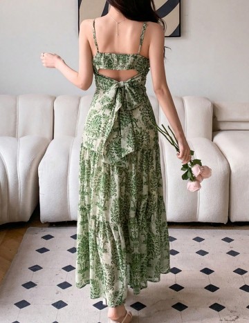 Rochie maxi Shein, mix culori