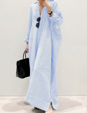 Rochie tip cămașă Shein, mix culori