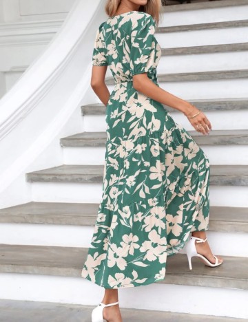 Rochie maxi Shein, mix culori
