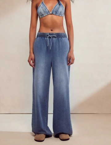 Jeans Shein, albastru