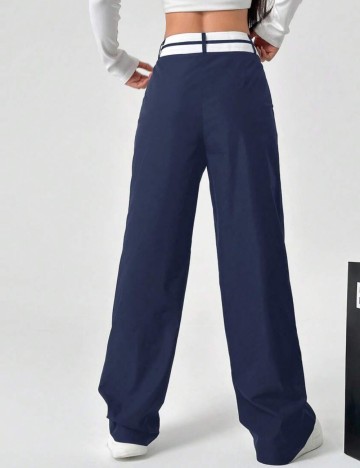 Pantaloni Shein, albastru