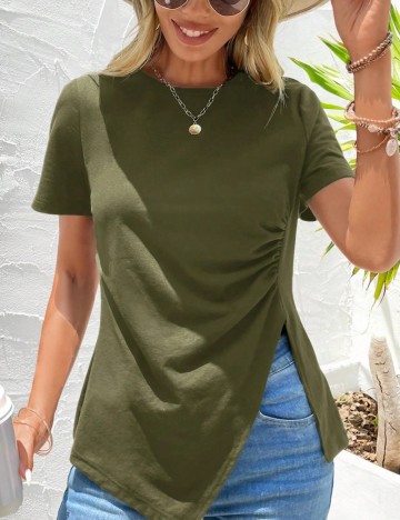 Tricou Shein, kaki