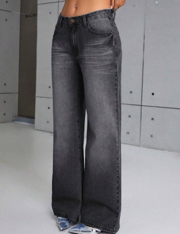 Jeans Shein, gri