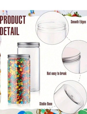 Set recipiente Shein, transparent