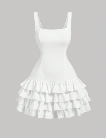 Rochie mini Shein, alb