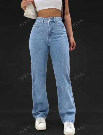 Jeans Shein, albastru