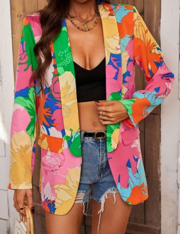 Sacou Shein, mix culori