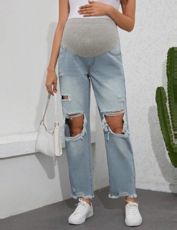 Jeans Shein, albastru