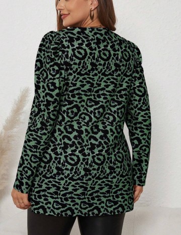 Cardigan Shein Curve+, mix culori
