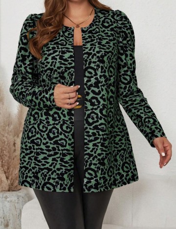 Cardigan Shein Curve+, mix culori