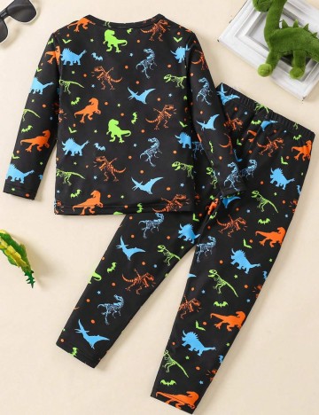 Compleu pijamale Shein, negru