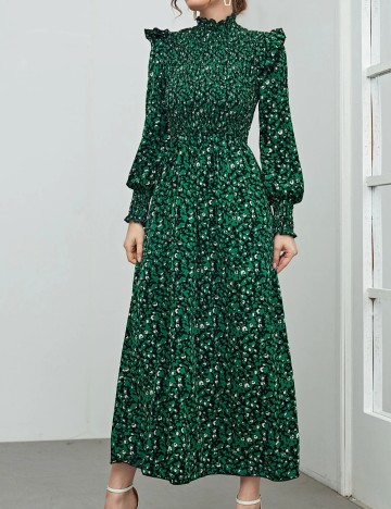 Rochie midi Shein, verde