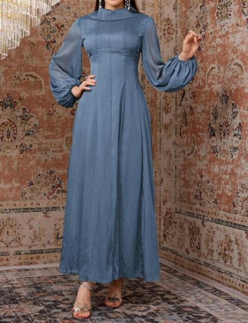 Rochie maxi Shein, albastru