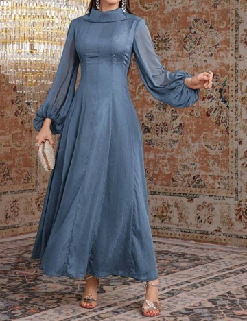 Rochie maxi Shein, albastru