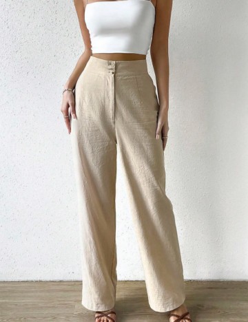 Pantaloni Shein, bej