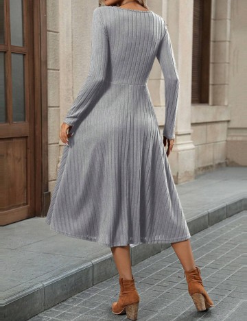 Rochie midi Emery Rose by Shein, gri